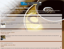 Tablet Screenshot of luisalfonsocespedes.blogspot.com