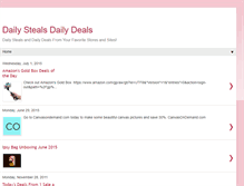 Tablet Screenshot of dailystealsdailydeals.blogspot.com