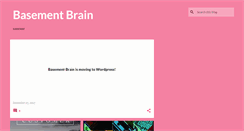 Desktop Screenshot of basementbrain.blogspot.com