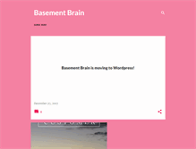 Tablet Screenshot of basementbrain.blogspot.com