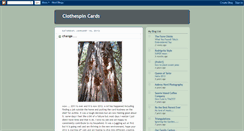 Desktop Screenshot of clothespincards.blogspot.com