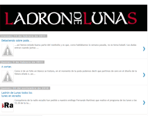 Tablet Screenshot of ladrondelunas.blogspot.com