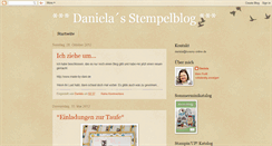 Desktop Screenshot of daniela-stempelblog.blogspot.com