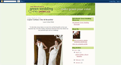 Desktop Screenshot of greenweddingshowcase.blogspot.com