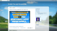 Desktop Screenshot of kindlefireandaccesories.blogspot.com