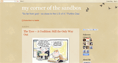 Desktop Screenshot of mycornerofthesandbox.blogspot.com