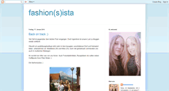 Desktop Screenshot of fashion--sista.blogspot.com