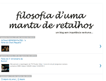 Tablet Screenshot of filosofiadumamantaderetalhos.blogspot.com