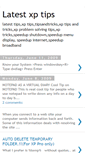 Mobile Screenshot of latestxptips.blogspot.com