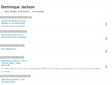 Tablet Screenshot of dominiquejackson.blogspot.com