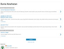 Tablet Screenshot of nazaruddin-duniakesehatan.blogspot.com