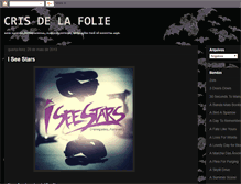 Tablet Screenshot of crisdelafolie.blogspot.com