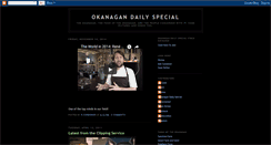 Desktop Screenshot of okanagandailyspecial.blogspot.com