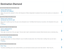 Tablet Screenshot of destination-diamond.blogspot.com