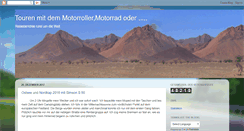 Desktop Screenshot of motorrollertouren.blogspot.com