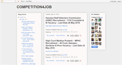 Desktop Screenshot of competition4job.blogspot.com