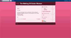 Desktop Screenshot of guitarwoman.blogspot.com