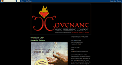 Desktop Screenshot of covenantmedia.blogspot.com