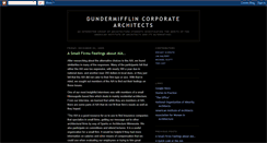Desktop Screenshot of dundermifflinarchitects.blogspot.com