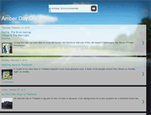 Tablet Screenshot of amberdaydreams.blogspot.com