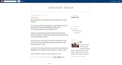 Desktop Screenshot of liz-holidayideas.blogspot.com