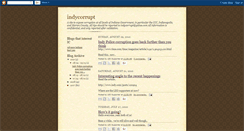 Desktop Screenshot of indycorrupt.blogspot.com