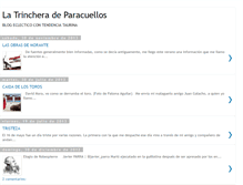 Tablet Screenshot of latrincheradeparacuellos.blogspot.com