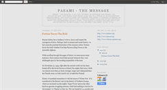 Desktop Screenshot of paeami.blogspot.com