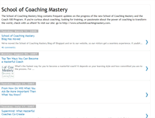 Tablet Screenshot of coach100.blogspot.com