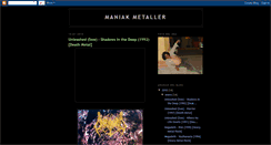 Desktop Screenshot of maniak-metaller.blogspot.com