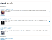 Tablet Screenshot of maniak-metaller.blogspot.com