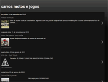 Tablet Screenshot of carrosmotosjogos.blogspot.com