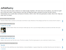 Tablet Screenshot of jepokpoetry.blogspot.com