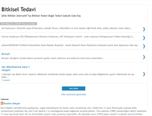 Tablet Screenshot of bitkisel-tedavii.blogspot.com