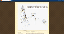 Desktop Screenshot of educadoresfisicosyucatecos.blogspot.com