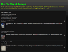 Tablet Screenshot of oldworldntq.blogspot.com