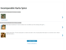 Tablet Screenshot of karlaspise.blogspot.com