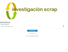 Tablet Screenshot of investigacionscrap.blogspot.com