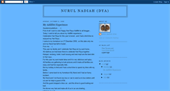 Desktop Screenshot of nurulnadiahdya.blogspot.com