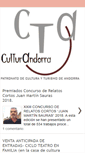 Mobile Screenshot of culturandorra.blogspot.com