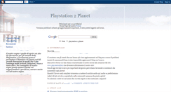 Desktop Screenshot of playstation2planet.blogspot.com