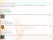 Tablet Screenshot of jaysworldofmusic.blogspot.com