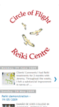 Mobile Screenshot of circleofflight-reiki.blogspot.com