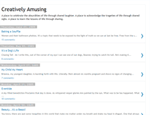 Tablet Screenshot of creatively-amusing.blogspot.com