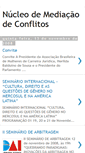 Mobile Screenshot of nucleodemediacaodeconflitos.blogspot.com