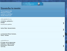 Tablet Screenshot of ensanchatumente.blogspot.com