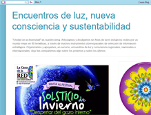 Tablet Screenshot of encuentrosdeluz.blogspot.com