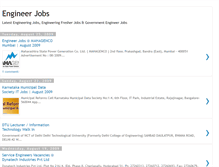 Tablet Screenshot of engineerjobsindia.blogspot.com