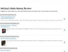 Tablet Screenshot of melissasmakemoneyreview.blogspot.com