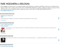 Tablet Screenshot of ingegneriabologna.blogspot.com
